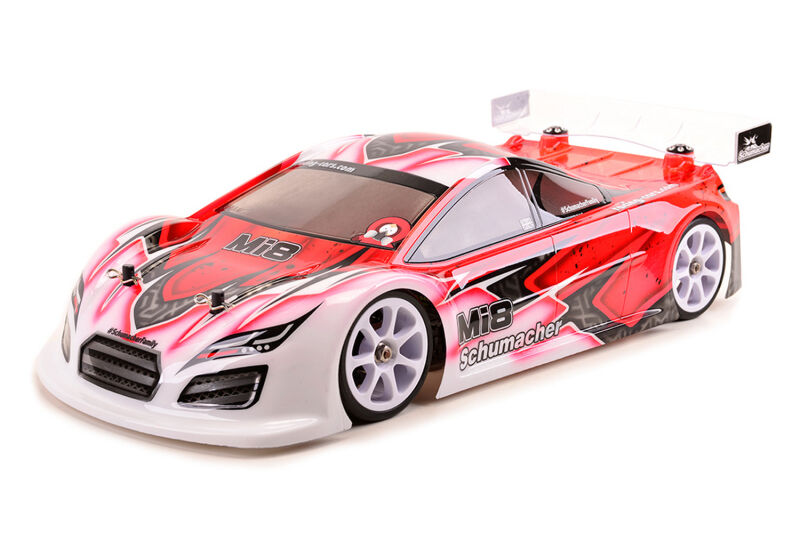 Schumacher 1:10 4WD Tourenwagen Mi8 Pro Aluminium Chassis, Baukasten / K196