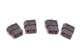 XT90 Plug Female Only Black - 4pcs / MK2910FBK