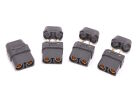 XT90 Plug with Sheath Female Only Black - 4pcs / MK2910HFBK