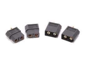 XT60 Plug M/F Black - 2pcs / MK2980BK