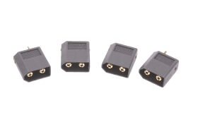 XT60 Plug Male Only Black - 4pcs / MK2980MBK