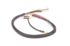 Ladekabel 2x 2S Schwarz 60mm lang 4/5mm Goldstecker XH / MK5512BK