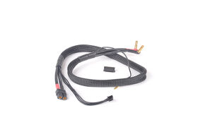 Ladekabel 2S Schwarz 60cm lang 4/5mm Goldstecker/ XT60 XH...