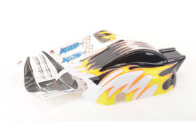 Bodyshell with Decal (Yellow - Black ) / PBK2067
