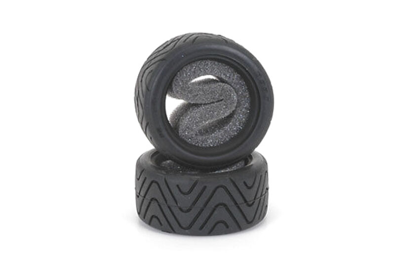 Shimizu Treaded Tyres for Tamiya Mini, M-Chassis -Hard- / PS-SM-F