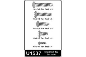 Blechschrauben kurz / U1537
