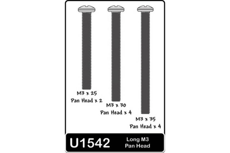 Schrauben M3, lang / U1542