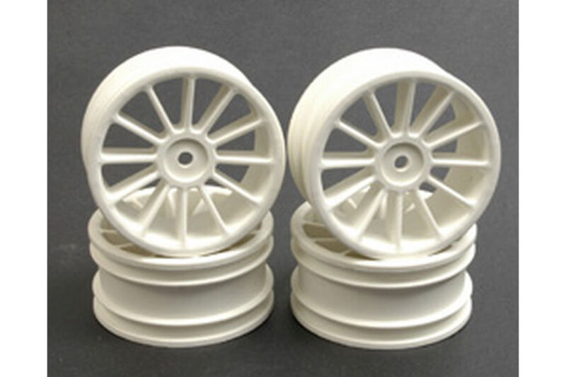 Wheel - 12 spoke 25mm - White (Pk4) / U2170