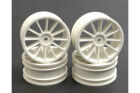 Wheel - 12 spoke 25mm - White (Pk4) / U2170