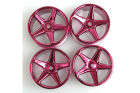 Wheel - 5 spoke 25mm - Purple Chrome (Pk4) / U2173