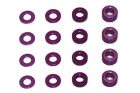 Alu-Beilagscheiben M3 purple (16) / U2858