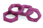 Alu-Radmuttern 23mm Sechskant (4) / U3028