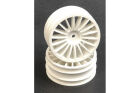 Wheel - Front - White 18 Spoke - GTR (pr) / U3043