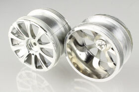 Schumacher 10-Speichenfelgen chrom - RASCAL (2) / U3098