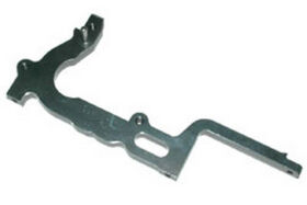 Schumacher Alu-Diffhalter hinten rechts - Mi-3 / U3122