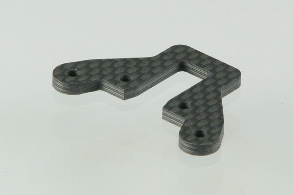 Schumacher Kohlefaser Querlenkerhalter Front 38,4mm - Cat SX / U3442