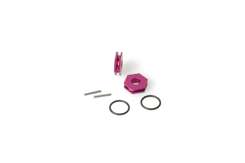 Schumacher Sechskant-Radmitnehmer Aluminium (2) - Mi8,FT,FT8,Neon / U3570