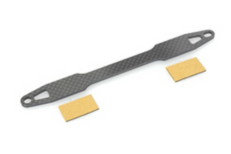 Schumacher Kohlefaser LiPo Halter & Klebepads - Cat SX2 / U3593