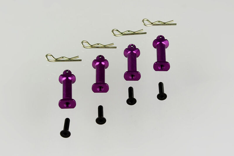 Set Pfosten - Lipo Saddle Aluminium (4) - Cougar SV / U3702