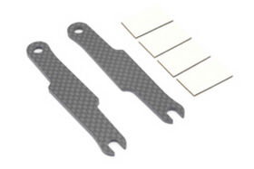Schumacher Strebe CF LiPo & Adhesive Pads, SP - CAT...