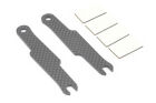 Schumacher Strebe CF LiPo & Adhesive Pads, SP - CAT SX3 / U3881