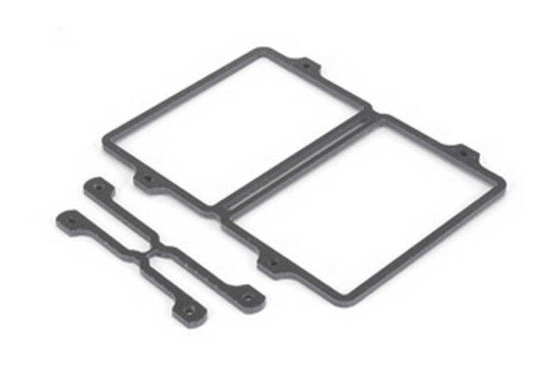 Schumacher LiPo Tray & Distanzstück Set S1 Saddle - CAT SX3 / U3882