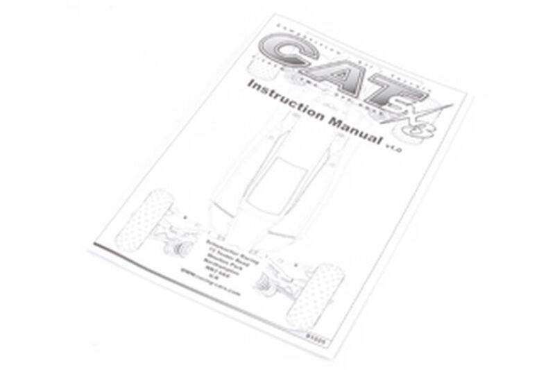 Schumacher Bedienungsanleitung - Cat SX3 / U3891