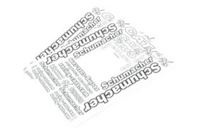 Aufkleberbogen - CAT SX3 (2) / U3892