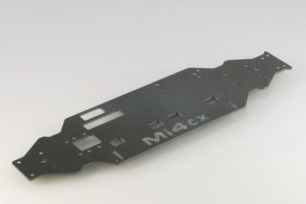 Kohlefaser-Chassis 2,0mm - Soft Weave - Mi4CX / U3894