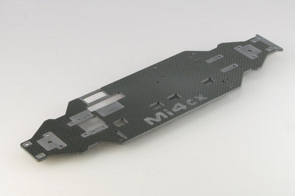 Schumacher Kohlefaser-Chassis 2,5mm - weich Weave - Mi4CX / U3895