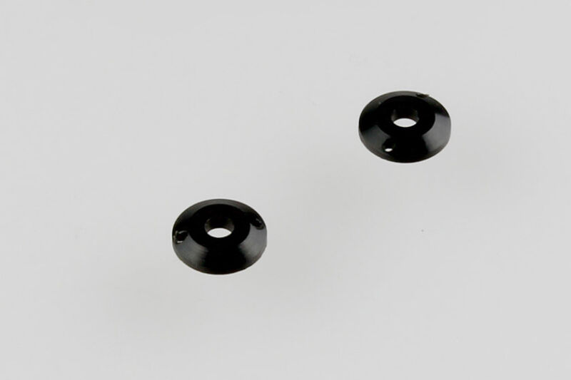 Small Bore Dämpferkolbenplatten 1.3mm - black (2) / U4126