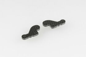 Schumacher Kohlefaser Querlenkerhalter Front 38mm (Kit) -...