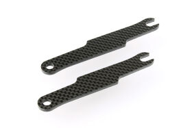 Schumacher Kohlefaser LiPo Halter und Klebepads - Cat K1...