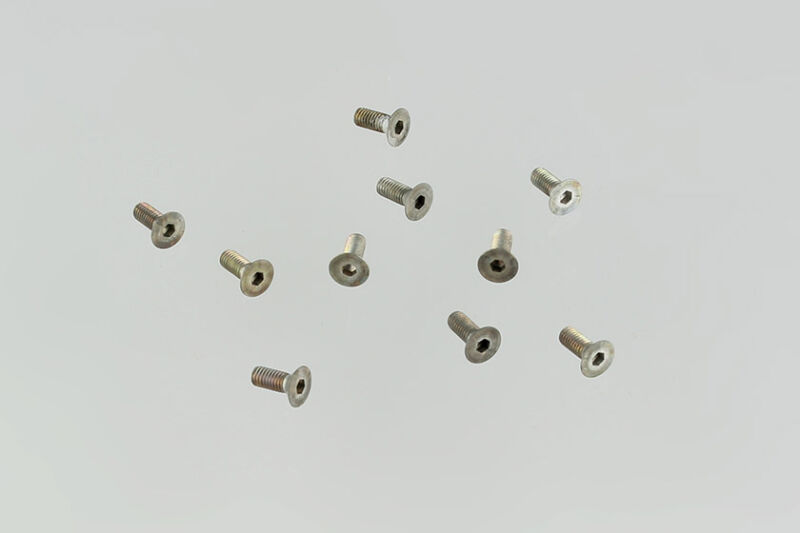 Innensechskant Senkkopf-Schrauben - M3x8 mm - Aluminium (10) / U4235