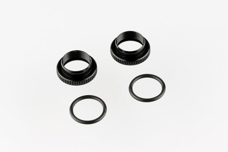 Schumacher Dämpfer Threaded Collar schwarz (1 Paar) - Mi5 / U4301