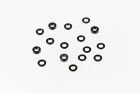 Set Beilagscheibe SPEED Aluminium schwarz (16 Stück) - Mi5 / U4314