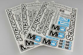 Aufkleberbogen - Mi5 - (pk3) / U4320