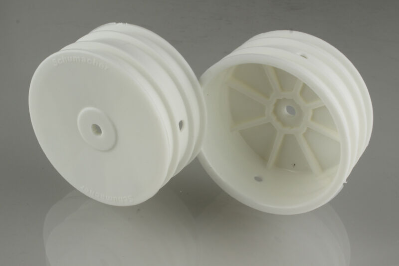 1:10 Felgen Offroad Front 4WD Flexlite - 12mm Sechskant - weiß (2) / U4496