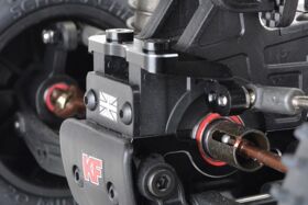 Schumacher Aluminium Rear Link Halterung - 2WD/4WD / U4640