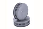 Schumacher 1:10 Felge 12mm Sechskant Slim 2WD - schwarz / U4660