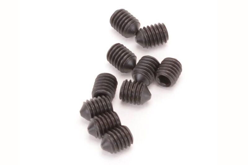 Schumacher Set Madenschraube SPEED M3x4 (10 Stück) - Cone Point / U4662
