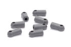 Schumacher Kugelkopfpfannen - kurz - Fluted Grippa (Grau) / U4707