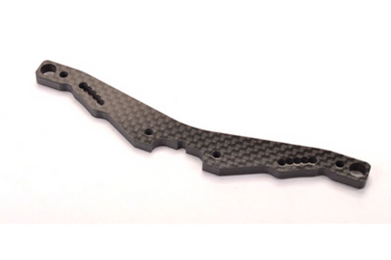 Schumacher Dämpfer Halter Carbon hinten - Mi5evo 2015 / U4714