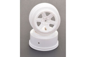 1:10 Short Course Felge weiß +3mm offset (2) / U4732