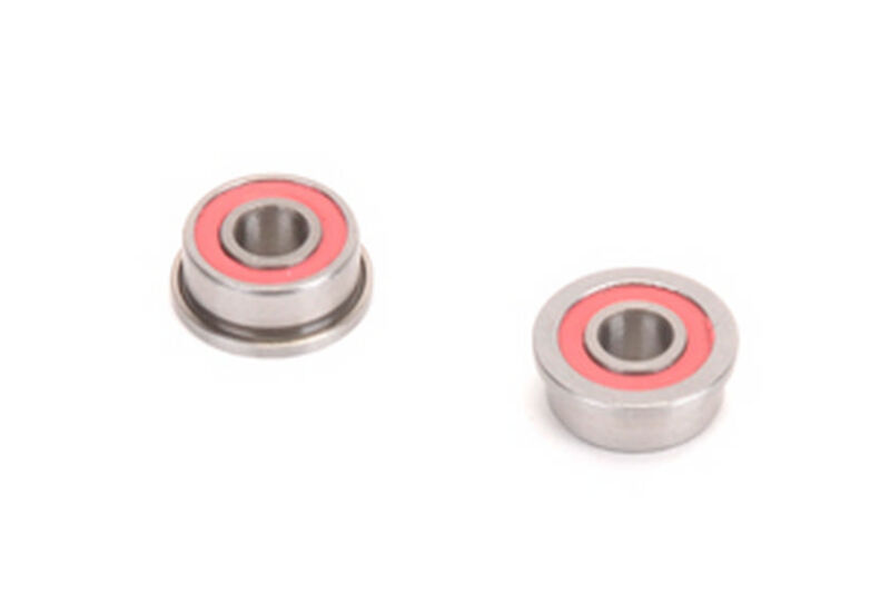 Kugellager 1/8 x 5/16 x 9/64 mit roten Dichtscheiben und Bund (2) / U4810