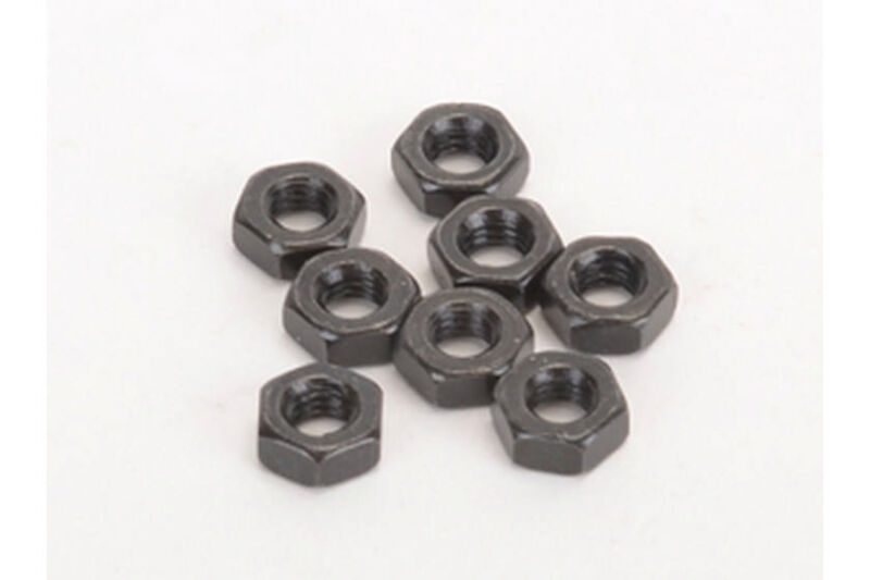 Schumacher Set Mutter SPEED M3 Stahl schwarz (8 Stück) / U4835