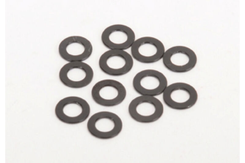Schumacher Aluminium Scheiben schwarz 0,50mm (12) / U4862