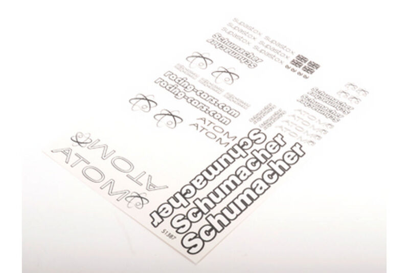 Schumacher Dekorbogen - Atom / U4864