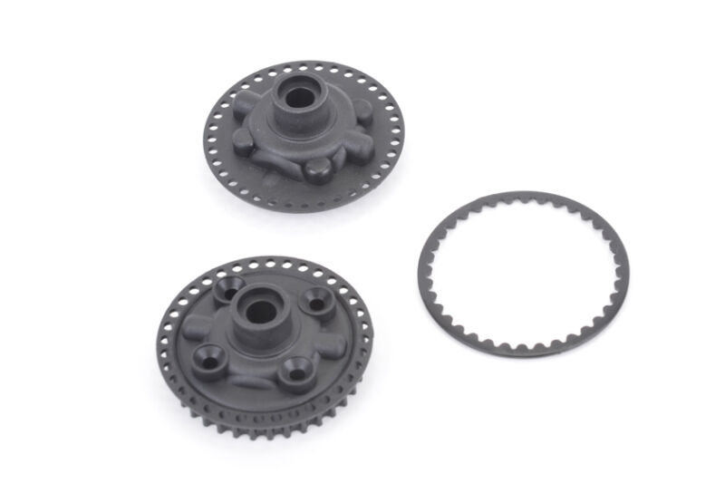 Gear Diff Pulley, Cover and Fence - Mi6 / U4879