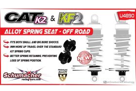 Schumacher Federteller V2 Aluminium (2) - Off Road / U4890